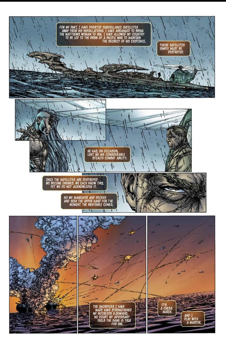 DailyTurnerArt's tweet photo. Fathom #6 pg 18 (1998), inks by @JoeWeems5 (Jason Gorder is also credited on this issue), colors by J.D. Smith, letters by Dennis Heisler
@TopCow @AspenComics #Fathom #Killian #Maylander #MichaelTurner https://t.co/lL44yo0eTD