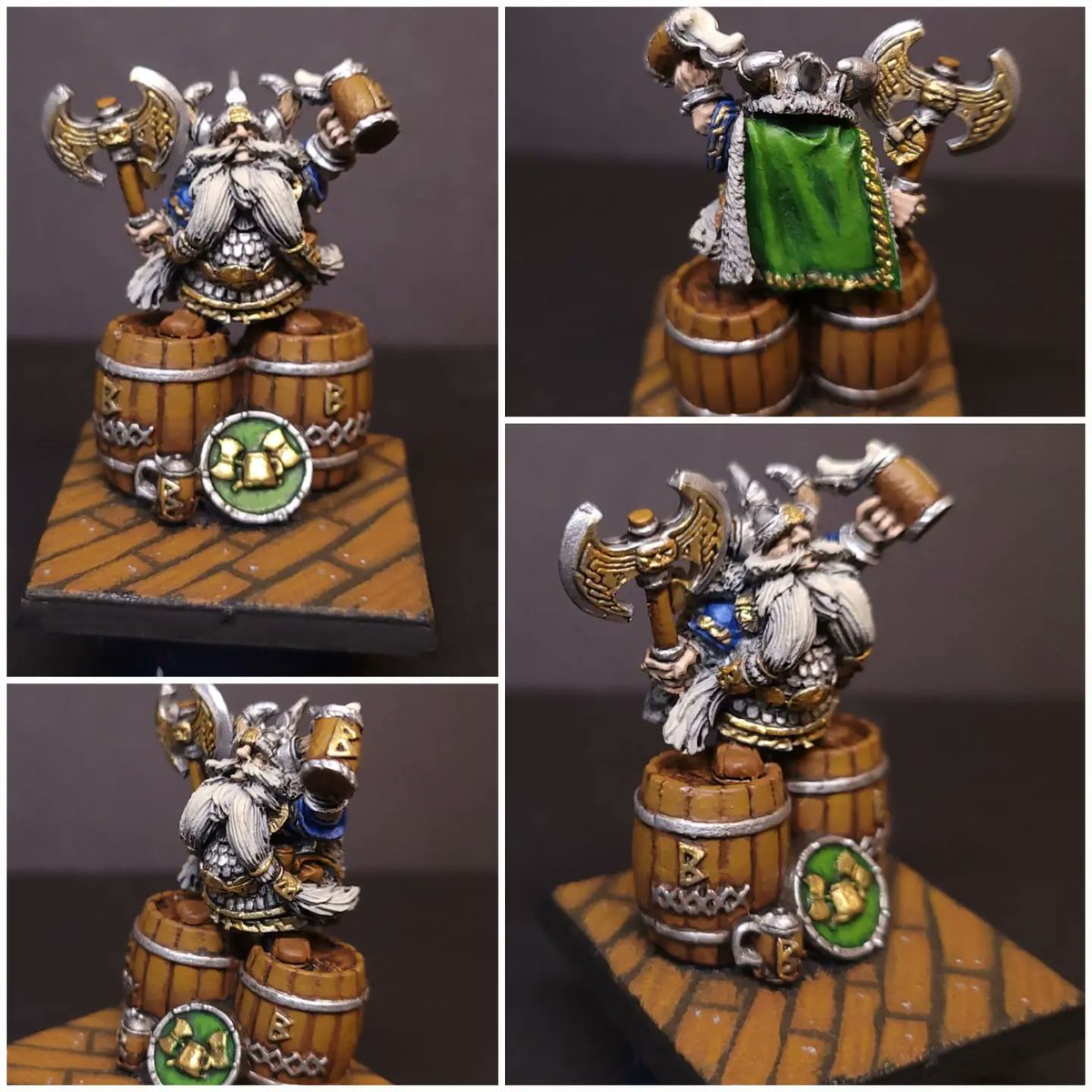 Potatofoot's tweet photo. Took a break this evening to paint up some oldhammer goodness. https://t.co/SaxJ0R2XAD