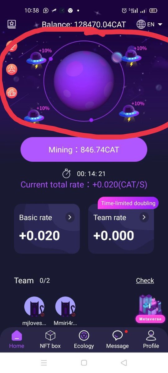#CatStar added spaceship function with spaceship acceleration, missing spaceship recovery with spaceship exchange $CAT acceleration function.

🔻Join CatStar:👇
chatany.world/h5/reg.html?in…

📌Know More -👇
t.me/cryptoappminer…