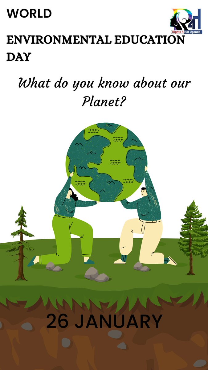 Rights4Her1's tweet photo. Today as we commemorate #WorldEnvironmentalEducationDay, we aim at identifying environmental issues, locally and globally &amp; to raise awareness about the need for collective participation in order to conserve and protect the environment. 

#EnvironmentalActionNow
#Queers4Nature https://t.co/h4q0xf5Zdi