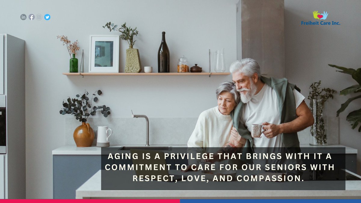Aging is a privilege that brings with it a commitment to care for our seniors with respect, love, and compassion. 
.
.
#seniors #alzheimers #homecareservices #aging  #homehealth #homecareagency #Nursing #homecareservices #seniorliving #seniorcare #HomeHealthCare