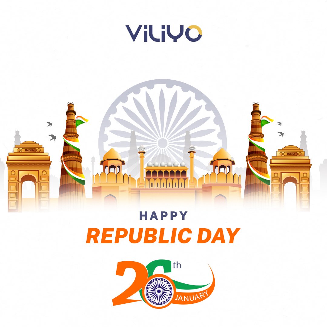 ViliyoTraining's tweet image. In celebration of the 74th Republic Day of India, Team Viliyo extends its warmest greetings to all Indian followers and friends. 
#HappyRepublicDay #Viliyo #LiveVirtualTraining #VirtualTraining #OnlineTraining #OnlineLearning #VirtualTrainingPlatform #TransformingVirtualTraining