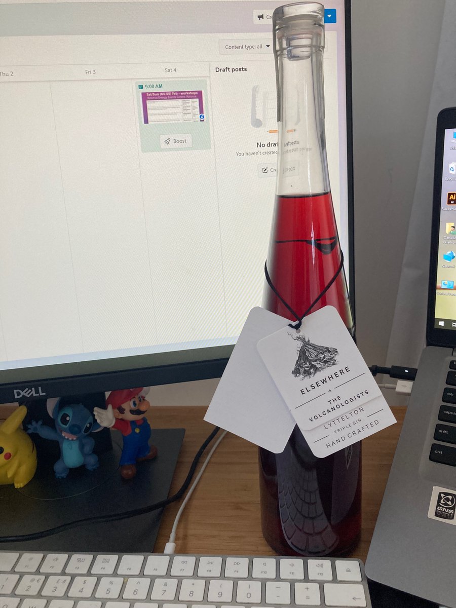 Gonna enjoy this (and some non alcoholic beverages!) after a busy 8 days at <a href="/iavcei2023/">IAVCEI-NZ</a>

Be patient with all of us on the local organising committee, superstar volunteers and the lovely conference organisers. It's been a long time coming! #iavcei2023