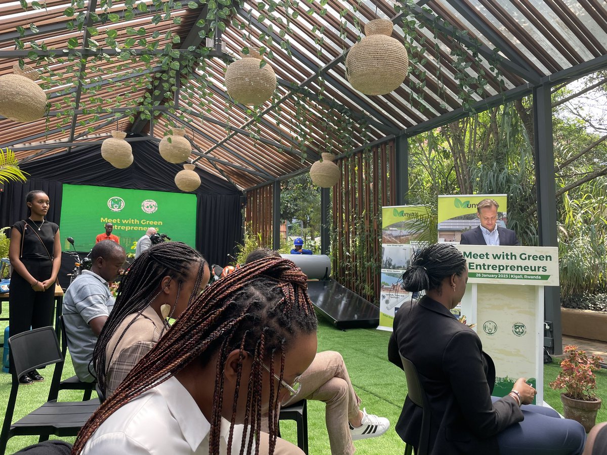 Happening now:  Honored to have @IMFnews MD <a href="/KGeorgieva/">Kristalina Georgieva</a> Meet with Green Entrepreneurs at <a href="/norrskenEA/">Norrsken East Africa</a>. Moderated by our own <a href="/Ksayinzoga/">Kampeta Pitchette Sayinzoga</a>, we meet today <a href="/safiride_rw/">SAFIRIDE Rwanda</a>, <a href="/BBOXX_Rwanda/">BBOXX RWANDA</a>, <a href="/munyaxeco_rw/">Munyax Eco</a>, Rwanda Electric Mobility, and Jannek Hagen.