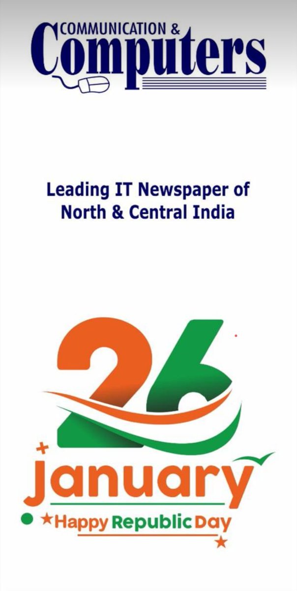 candcindia's tweet photo. Let us celebrate the glory of our nation and share the pride of being Indian.
Happy Republic Day all of You
#HappyRepublicDay #IndianRepublicDay #IndianHappyRepublicDay #RepublicDay #RepublicIndia #India #Freedom #FreedomFighters #CandCIndia #CandCMagazine #ComputerMagazine https://t.co/DqBk8J10mH