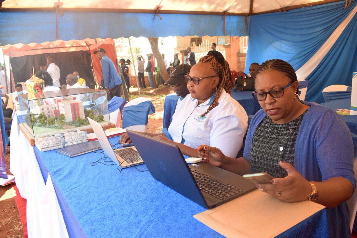 Muwasco_'s tweet photo. Tupo site at Ihura Stadium. Visit us for any water enquires at our booth. Our subsidiary companies FORT AQUA and Majicare Sacco are also present. #Muwasco
#drinkcleansanitize
#Murangacountybursaryday
#simplythebest 
@MurangaGovt_021 https://t.co/aIoqXUU5n6