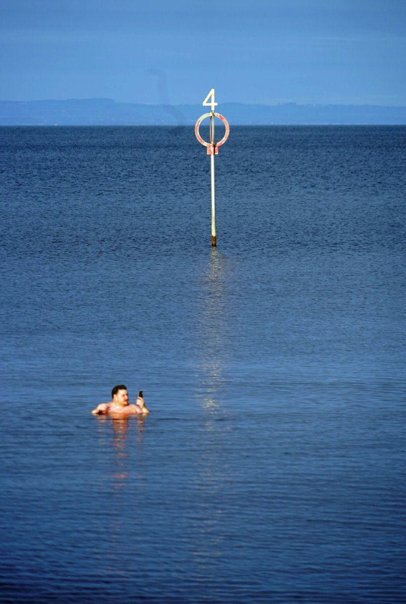 Swimmers 

#FirthOfForth #Portobello #Edinburgh #Scotland