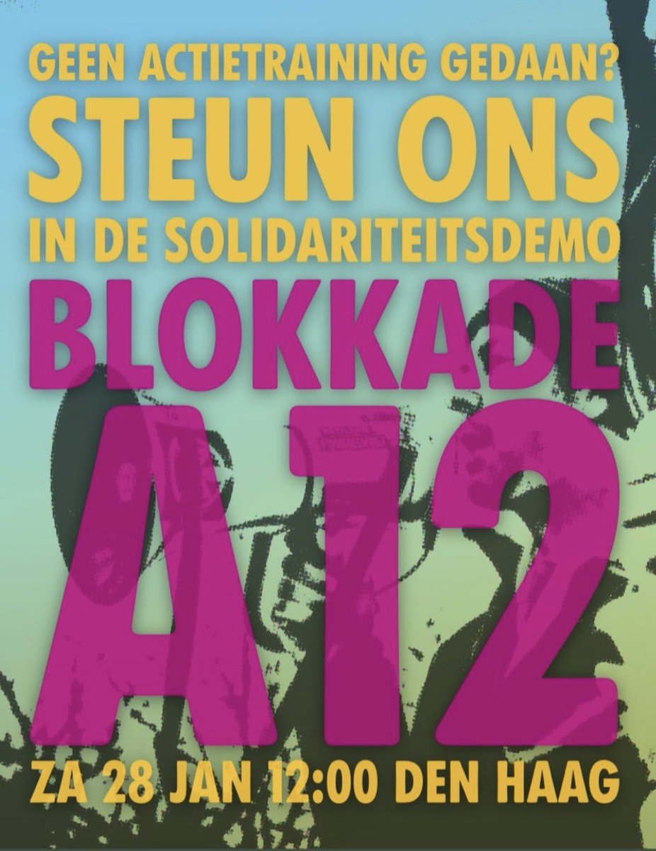 Dit is pure intimidatie. Het is een politieke keuze om geweldloze activisten te arresteren terwijl de fossiele industrie subsidies blijft ontvangen! Steun <a href="/NLRebellion/">Extinction Rebellion Nederland</a> en kom naar de blokkade en support demonstratie aanstaande zaterdag!