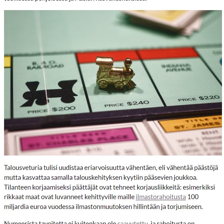 Pohdimme <a href="/ElinaMikola/">Elina Mikola</a>'n kanssa vaunuongelmaa koskevan ajatuskokeen kautta, millaisia eettisiä valintoja ilmastoneuvotteluissa tehdään.

Samalla kritisoimme, että #ilmastokriisi'n ratkaisuissa ei ole huomioitu kattavasti pyrkimyksiä turvata ihmisoikeuksia

antroblogi.fi/2023/01/vaunuo…