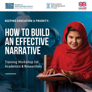 I-SAPS (@i_saps) on Twitter photo We're excited to kick off our second day of the training “keeping education a priority — how to build an effective narrative” with journalists.
<a href="/FCDOEducation/">FCDO Girls’ Education</a> <a href="/FCDOResearch/">FCDO Research, Science and Technology</a> @EdDevTrust <a href="/FCDOGovUK/">Foreign, Commonwealth & Development Office</a>
#EducationDay #EveryGirlEverywhere #Pakistan #Pakistan #Storytelling #Training #EDT We're excited to kick off our second day of the training “keeping education a priority — how to build an effective narrative” with journalists.
<a href="/FCDOEducation/">FCDO Girls’ Education</a> <a href="/FCDOResearch/">FCDO Research, Science and Technology</a> @EdDevTrust <a href="/FCDOGovUK/">Foreign, Commonwealth & Development Office</a>
#EducationDay #EveryGirlEverywhere #Pakistan #Pakistan #Storytelling #Training #EDT
