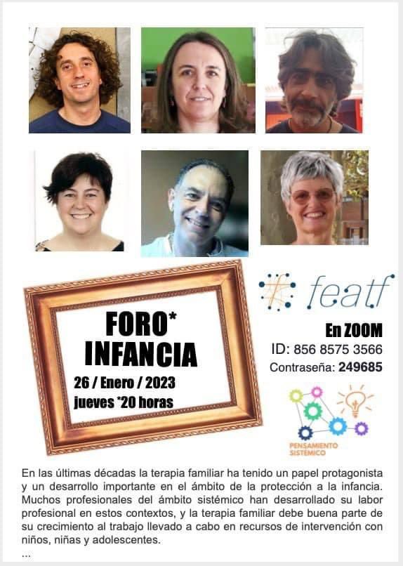 FEATF_'s tweet photo. FEATF  le está invitando a una reunión de Zoom programada. 

Tema: Foro*Infancia
Hora: 26 ene 2023 08:00 p. m. Madrid

Unirse a la reunión Zoom

https://t.co/b1JmSKpCuZ

ID de reunión: 856 8575 3566
Código de acceso: 249685

https://t.co/IljY1uGAui https://t.co/5gCKfFFpuP