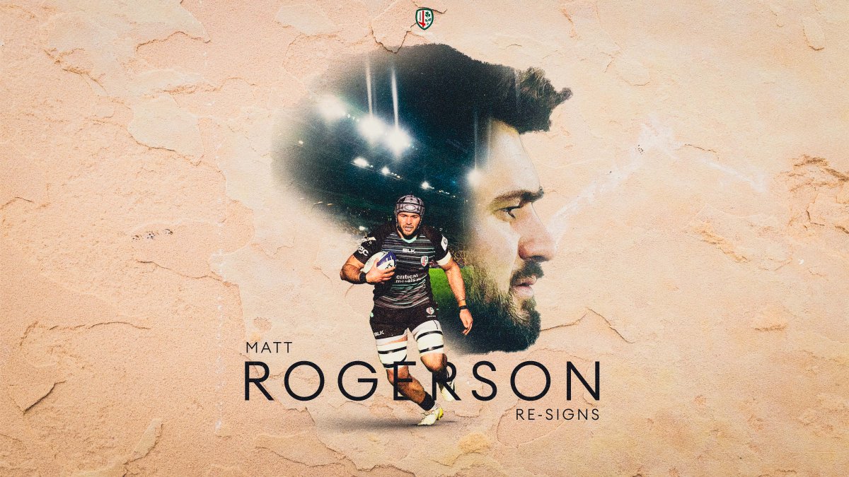 ✍️ | Captain Matt Rogerson has penned a new deal with London Irish! 🤝

Love to see it skip! <a href="/MattRogerson_8/">Matt Rogerson</a>  👨‍✈️

Read more 👉 bit.ly/3HadgwL
Tickets 👉 bit.ly/3tBOnmg