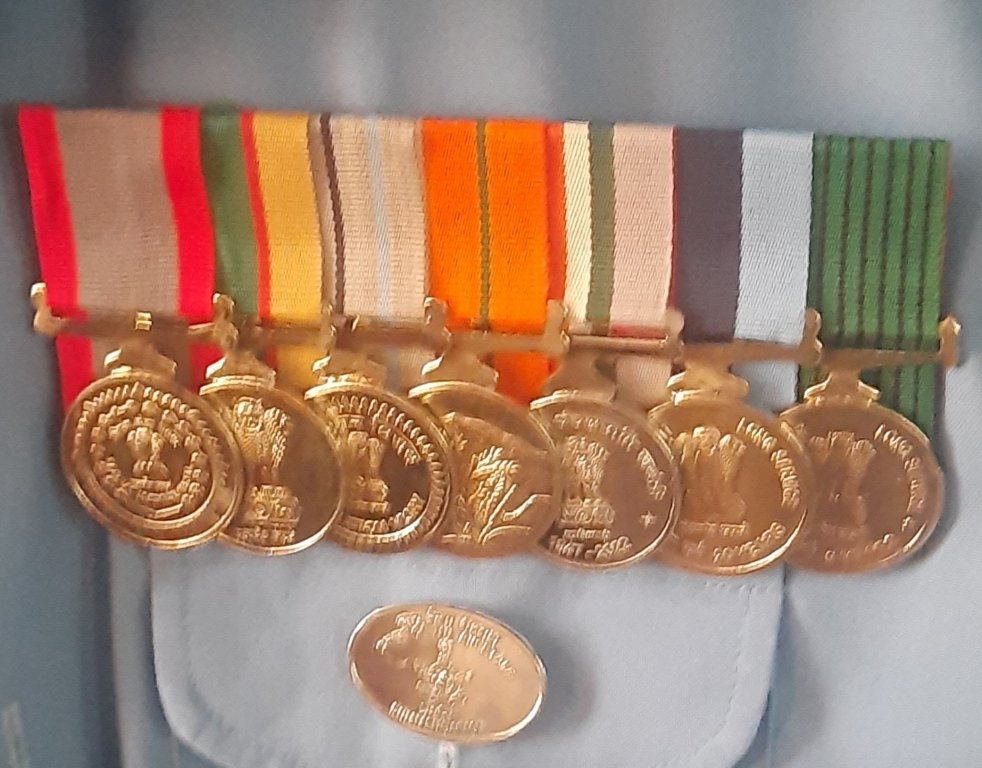 Haar Saans Desh ke Naam.....Great grand daughter of Azad hind Fauji...n all have warrior class genes.....born in a family where for everyone  desh sarvpratham is a blessing n bliss ....May we all serve with Pride n do all what we can for our bharat...