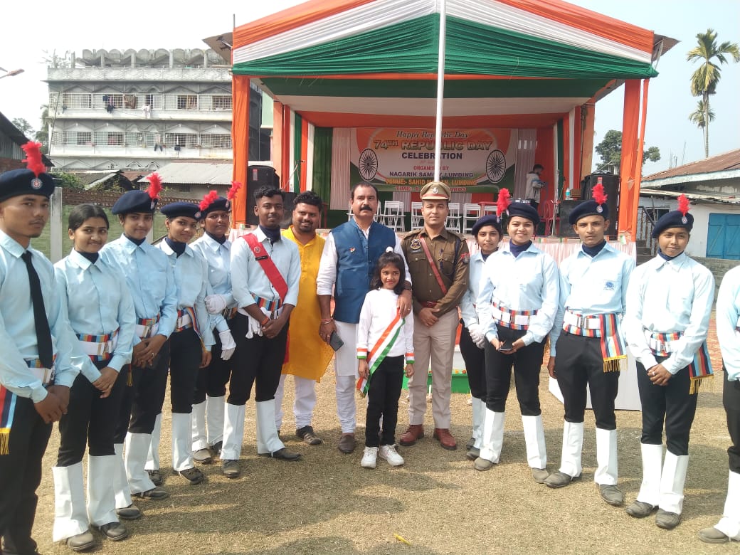 LumdingNss's tweet photo. Lumding College NSS Unit is participating 74th Republic Day Parade at Shahid Field Lumding, Assam 
@_NSSIndia @DrRanjanKrKaka1 @_NSSAwards @nss_rdguwahati https://t.co/uEoXL0QboA