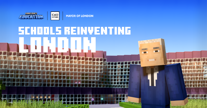 MayorofLondon's tweet photo. NEW: I've teamed up with @Minecraft to challenge young Londoners to design the future of our city within the virtual world of Minecraft.

The task is to think 'outside the blocks' to create sustainable changes to a Minecraft version of Croydon town centre.

Find out more here 👇🏽