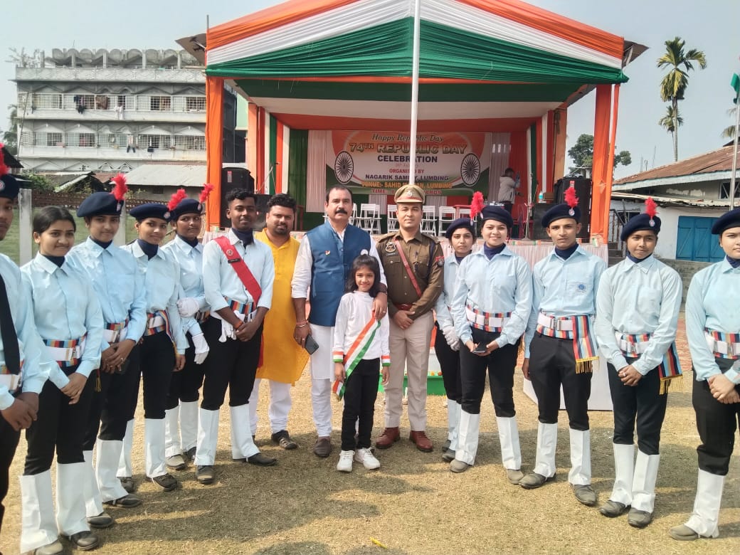 LumdingNss's tweet photo. Lumding College NSS Unit is participating 74th Republic Day Parade at Shahid Field Lumding, Assam 
@_NSSIndia @DrRanjanKrKaka1 @_NSSAwards @nss_rdguwahati https://t.co/uEoXL0QboA