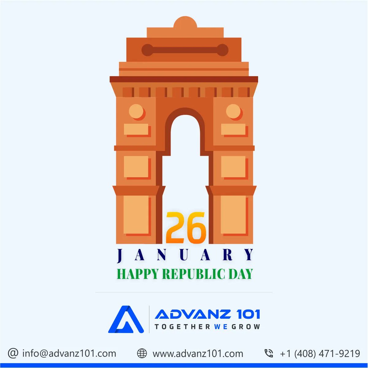 Warm wishes on this special day as we celebrate Indian Republic Day! 

Happy Republic Day!

#IndianRepublicDay #JaiHind #IndiaIndependenceDay