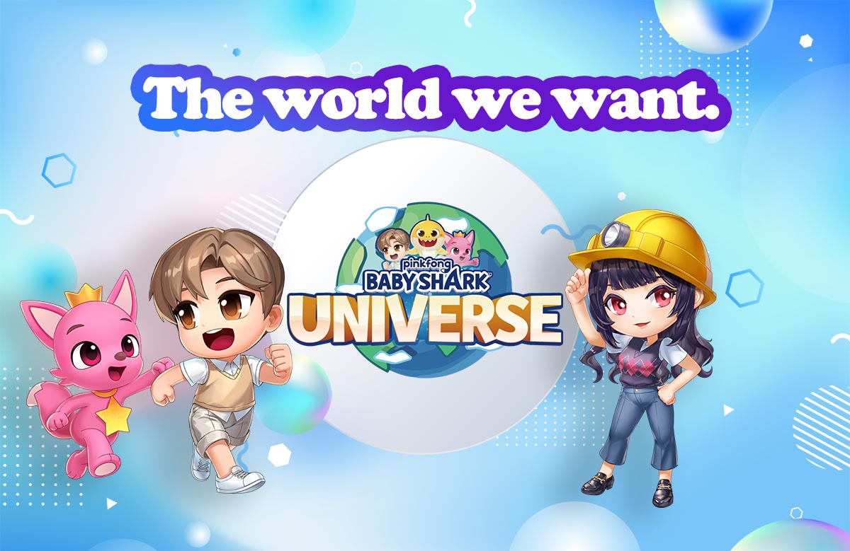 Pinkfong is having fun running around #Metaverseworld with friends in the  warm breeze! Expect the #BabySharkUniverse, the world we want!  https://t.co/D3eHlxhAAT #Metaverse #P2Egame #P2E #Blockchain #Crypto  #Metaverseprojects #NFTs #web3 #BTC #ETH #web2