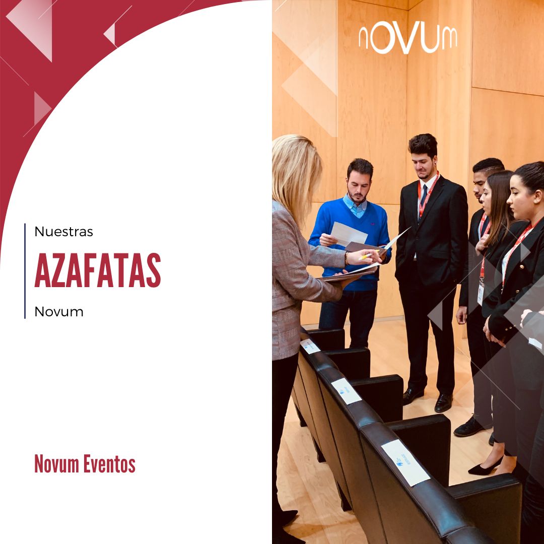 💼 #NovumEventos, especialistas en gestión de azafatas para eventos. Contamos con un equipo profesional y altamente capacitado para garantizar la mejor atención en tu evento. #azafatas #gestiondeeventos 💼🎉👩💼