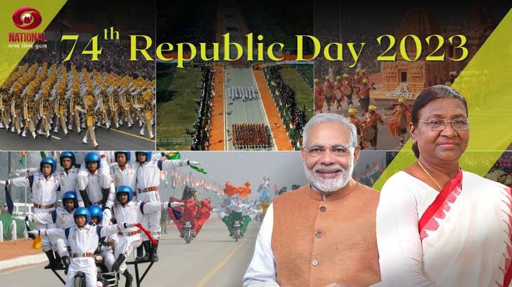 SahilKhasa19's tweet photo. Happy Republic Day everyone! May the tricolour always fly high.
Jai Hind! 🇮🇳 #RepublicDay74 https://t.co/8JLYrIxyzA