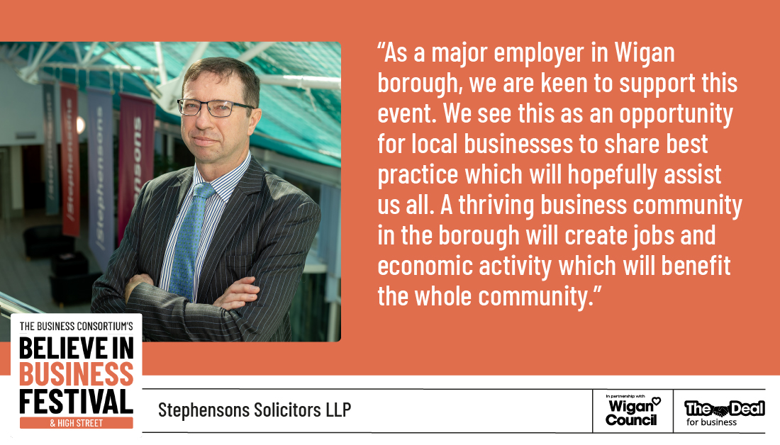 WiganBusiness's tweet photo. And @SolicitorsLLP will be part of the panel in 'What's the big Deal?' to talk about the impact the #DealforBusiness has had on the business. Don't miss out, tickets are FREE and going fast! Register today at: https://t.co/yPJYFhhAeu https://t.co/7AdRAkGeGD
