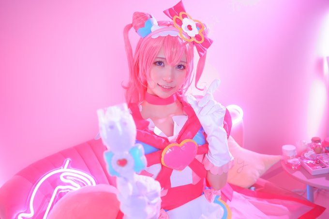 デリシャスパーティ♡プリキュアキュアプレシャス💘 #コスプレ 