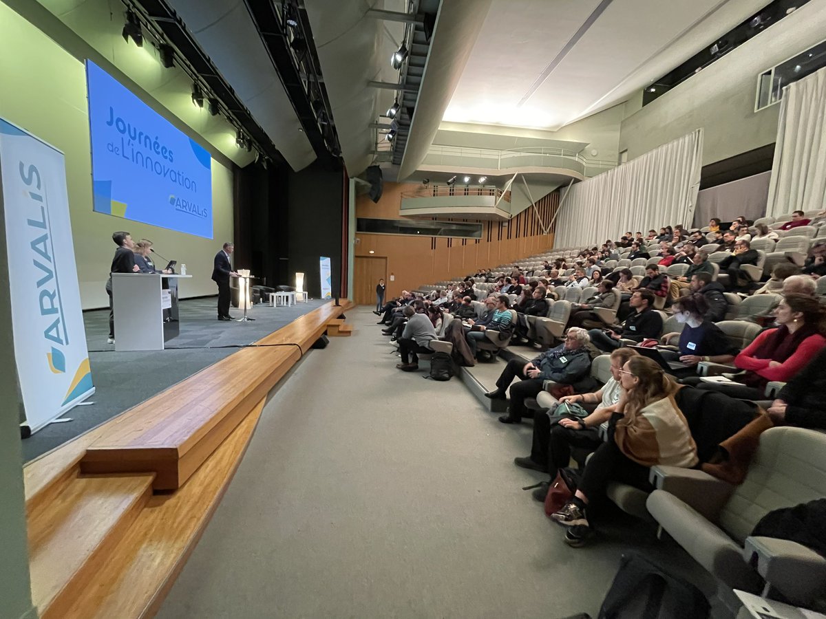 Journée de l’innovation #arvalis à Toulouse. Plus de 140 personnes pour échanger autour de l’adapation au changement climatique, impact régionale, leviers génétiques, leviers techniques, leviers système #jinnov2023 #ble #mais #bledur