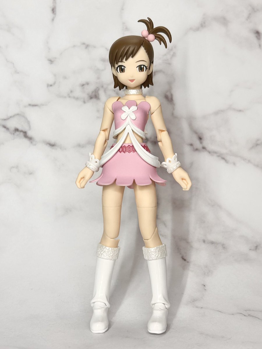 天海春香 「続いての制作フロイラインリボルテック005    天海春香006    双海真美」|榎木（えのき）ともひで 骸骨少女「富井アンナ」レジン版WEBショップで販売中のイラスト