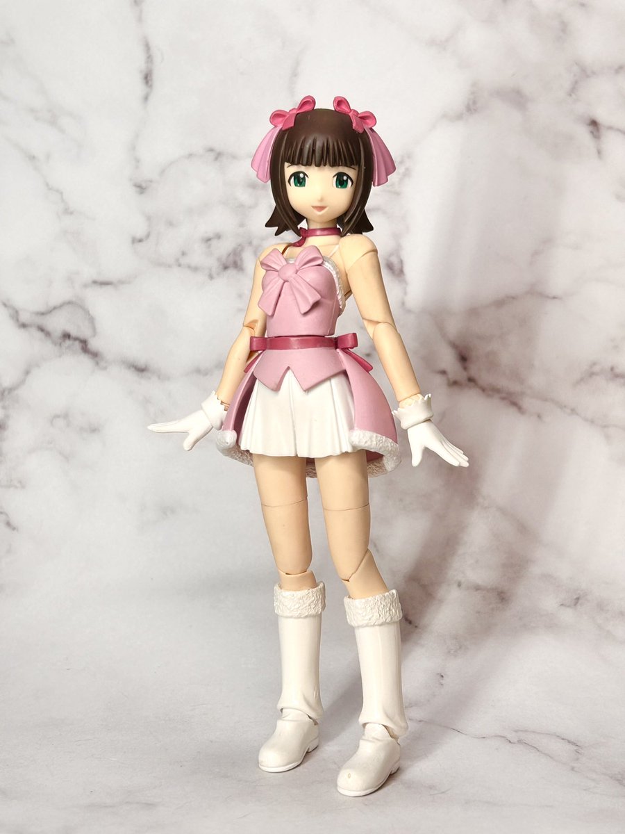 天海春香 「続いての制作フロイラインリボルテック005    天海春香006    双海真美」|榎木（えのき）ともひで 骸骨少女「富井アンナ」レジン版WEBショップで販売中のイラスト