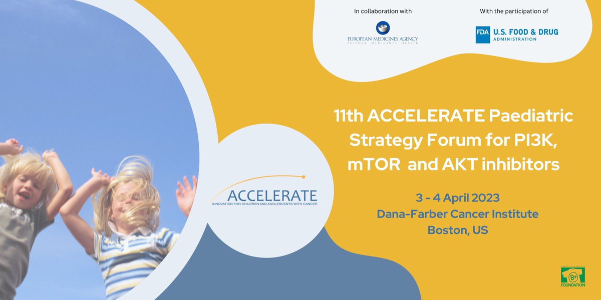 SIOPE 🎗️ (@siopeurope) on Twitter photo 📢Last days to register to the <a href="/ACCELERATE_cure/">ACCELERATE</a> Annual Conference and submit your expression of interest for the Paediatric Strategy Forum on PI3K/AKT/mTOR Pathway Inhibitors.
🟡Annual Conference: accelerate-platform.org/annual-confere…
🔵Strategy Forum: accelerate-platform.org/upcoming-forums
#ChildhoodCancer 📢Last days to register to the <a href="/ACCELERATE_cure/">ACCELERATE</a> Annual Conference and submit your expression of interest for the Paediatric Strategy Forum on PI3K/AKT/mTOR Pathway Inhibitors.
🟡Annual Conference: accelerate-platform.org/annual-confere…
🔵Strategy Forum: accelerate-platform.org/upcoming-forums
#ChildhoodCancer