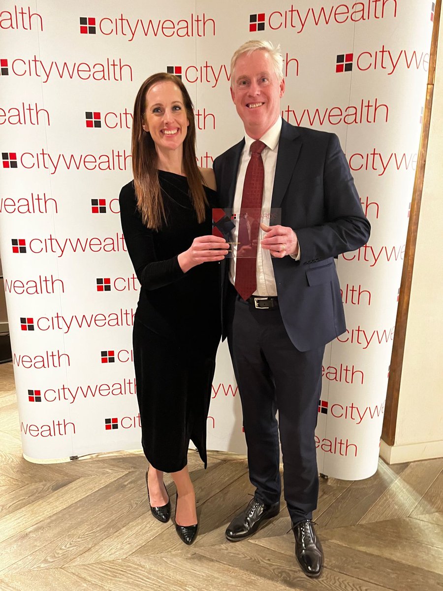We are delighted to announce that Stonehage Fleming won the 'Family Office Advisor of the Year - GOLD' at the #IFCAwards.

Richard Stride, Head of our Jersey Family Office and Laura Perkins, Senior Trustee, were at the #event to accept the award.
