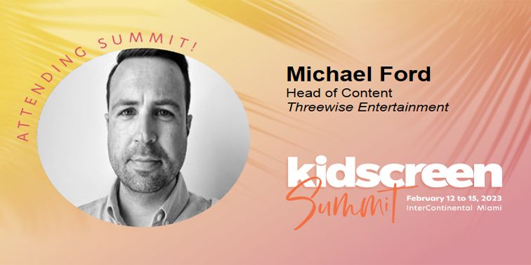 2 WEEKS UNTIL #KIDSCREEN!
Our founder #MichaelFord is looking forward to being back in Miami ☀️We have some exciting meetings lined up! It's his first in-person Kidscreen since the pandemic and our first since #ThreewiseEntertainment was founded - a lot has happened since then!