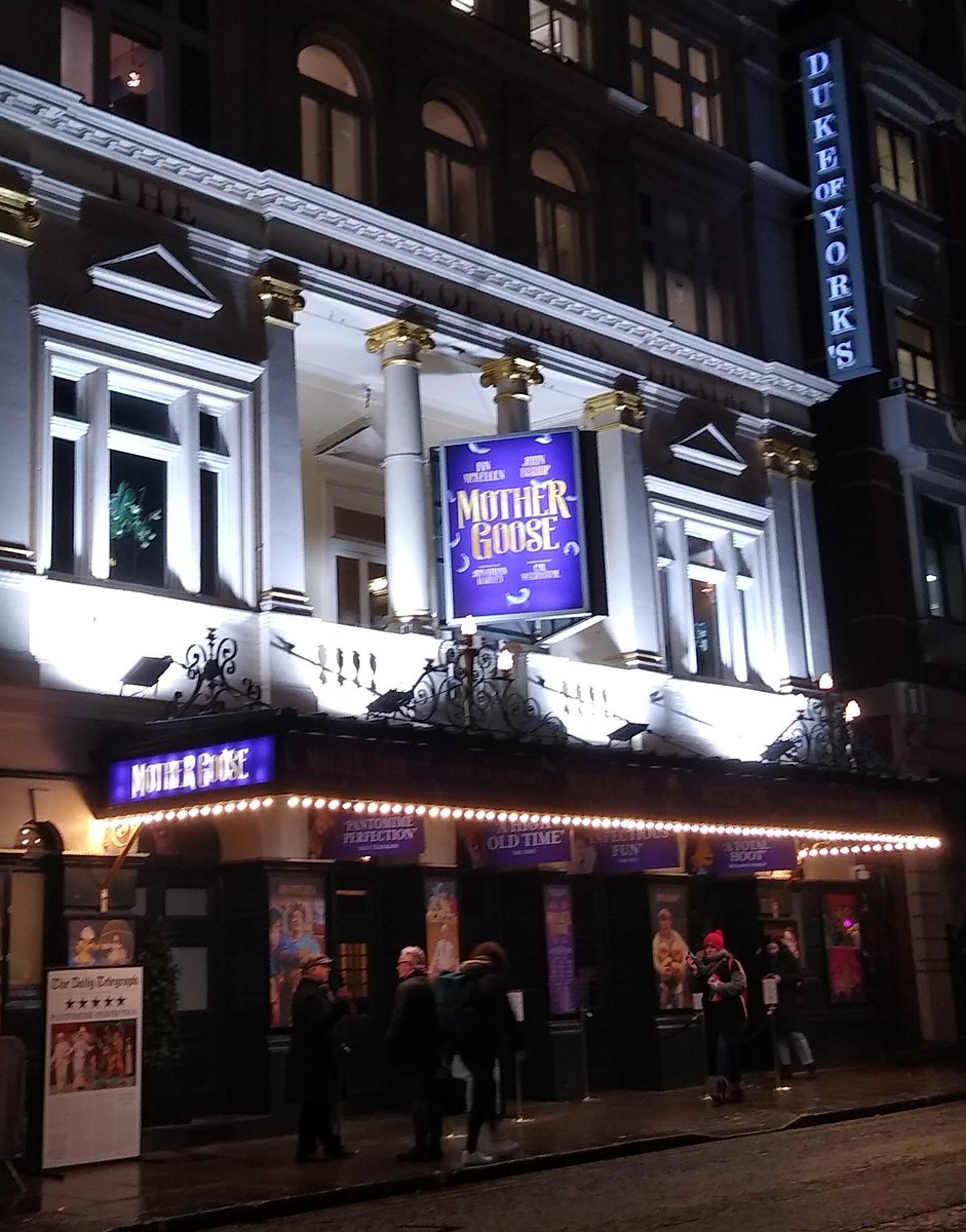 bfs_boy's tweet photo. My first theatre trip of 2023 (it's a marathon) began with the bonkers @MotherGooseShow. So full of joy it should be on prescription. An audience of adults participating 💯 feels joyful too. @IanMcKellen is a marvel, @JohnBishop100 cheeky and charming. Amazing cast all round 👏 https://t.co/rhQSR3UnxY