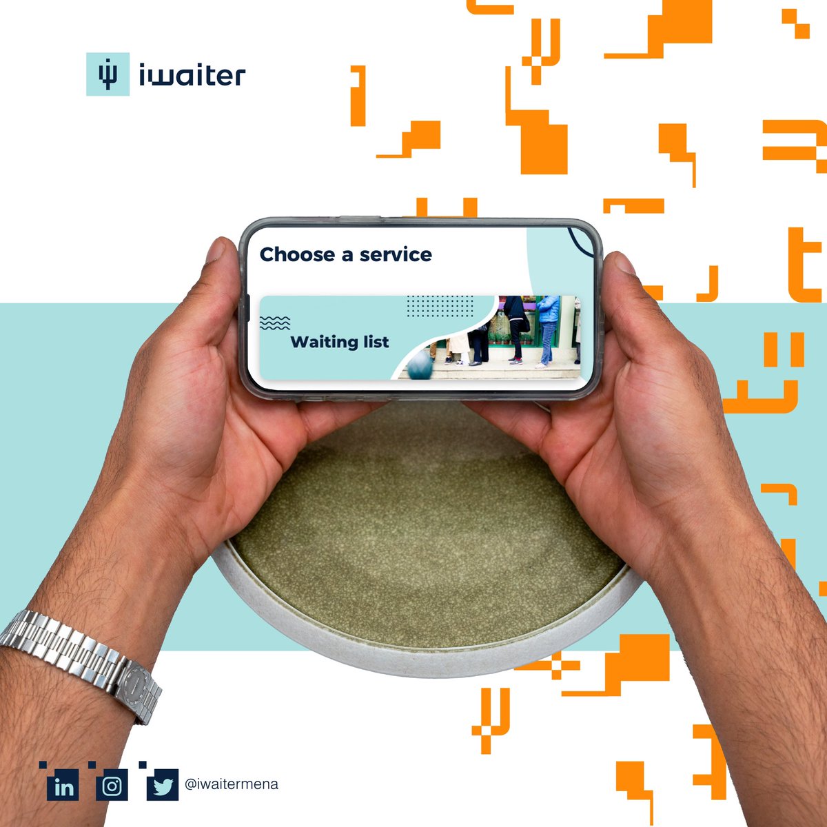 #iWaiter نظام متكامل يوفر عليك الكثير 💙