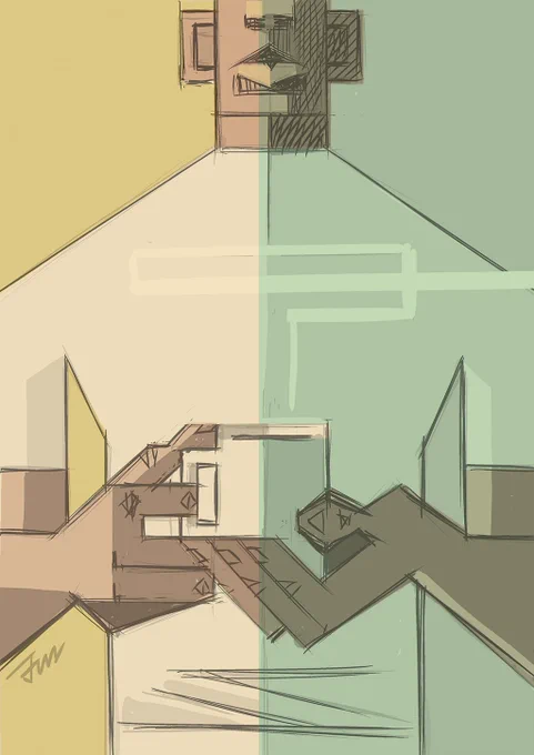 wip #illustration #coffee #squaremodern #jun_takahashi 
