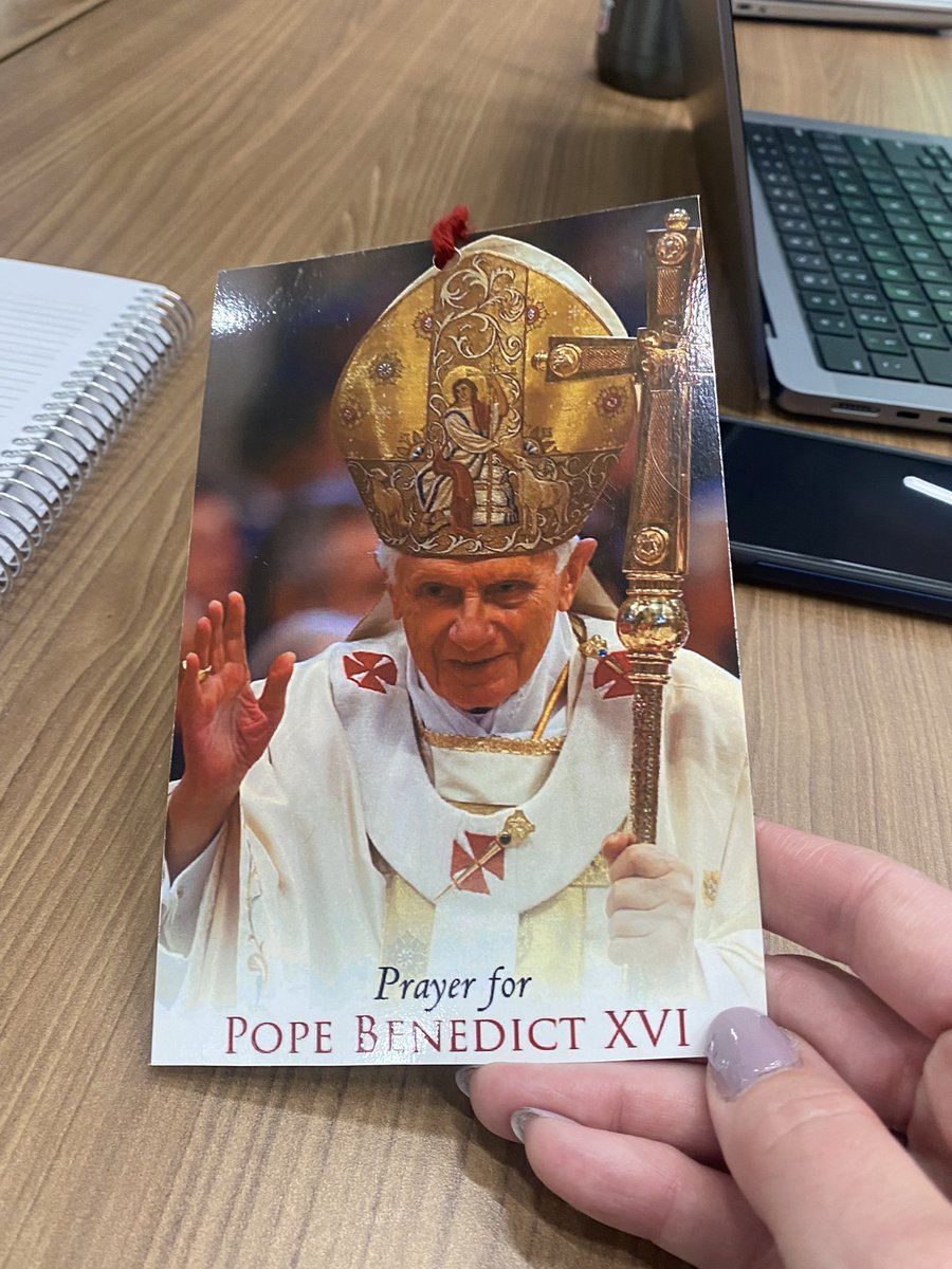 <a href="/EICSCatholic/">Elk Island Catholic Schools</a> leaders from <a href="/Stlcs_EICS/">St. Luke Catholic</a> and <a href="/MCS_EICS/">Madonna Catholic School</a> led us in prayer and celebrated Pope Emeritus Benedict XVI. “Love is the light — and in the end, the only light — that can always illuminate a world grown dim and give us the courage needed to keep living and working.”