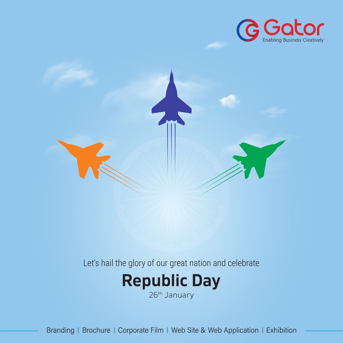 gatorarts's tweet photo. Happy Republic Day 
.
.
.
.
#RepublicDay #Unity #Diversity
#republicday #india #republicdayindia #happyrepublicday #indian #january #indianarmy #republicdaycelebration #national #jaihind https://t.co/moySRafpzK