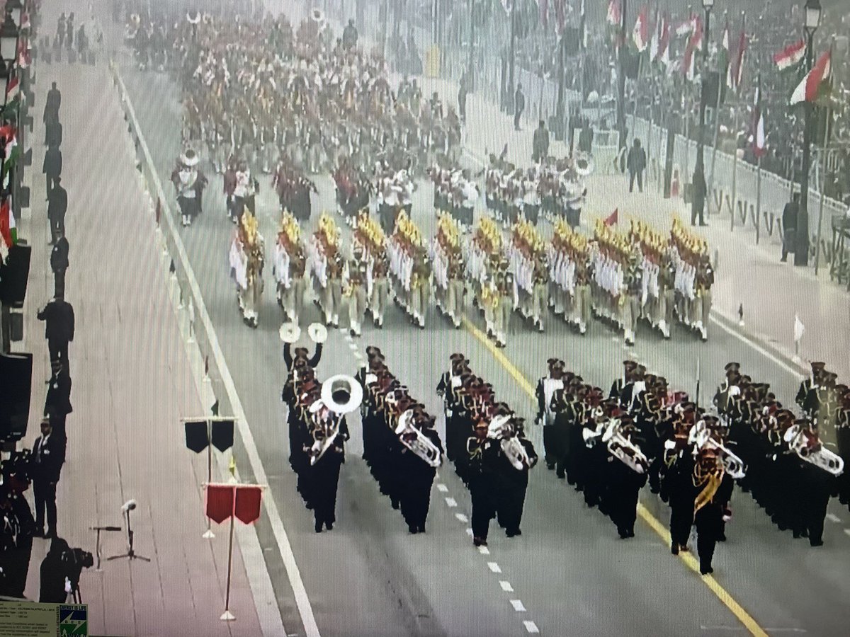 Smita_Sharma's tweet image. The all women @crpfindia marching contingent. 🇮🇳 #RDay #RepublicDay2023