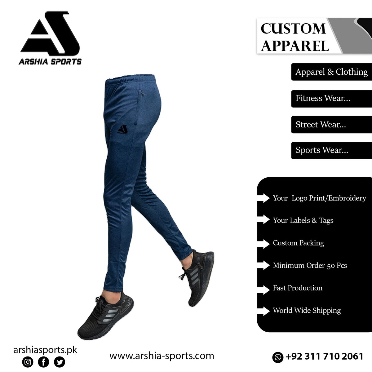 #alibaba
arshiasports.trustpass.alibaba.com
We Are Manufacture And Exporter Of All Kind of Sport's Wear's Fitness Wear Gym Wear , Jackets & Track Suits etc.
👉 We are customized it with your custom design and logo.
#trouser #gym #gymtrousers #gymwear #casualtrouser #casualwear #fashion