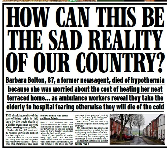 kathlyle51's tweet image. Are you angry enough yet? 
#ToryDemocide #ToryCriminals #ToryCostOfGreedCrisis