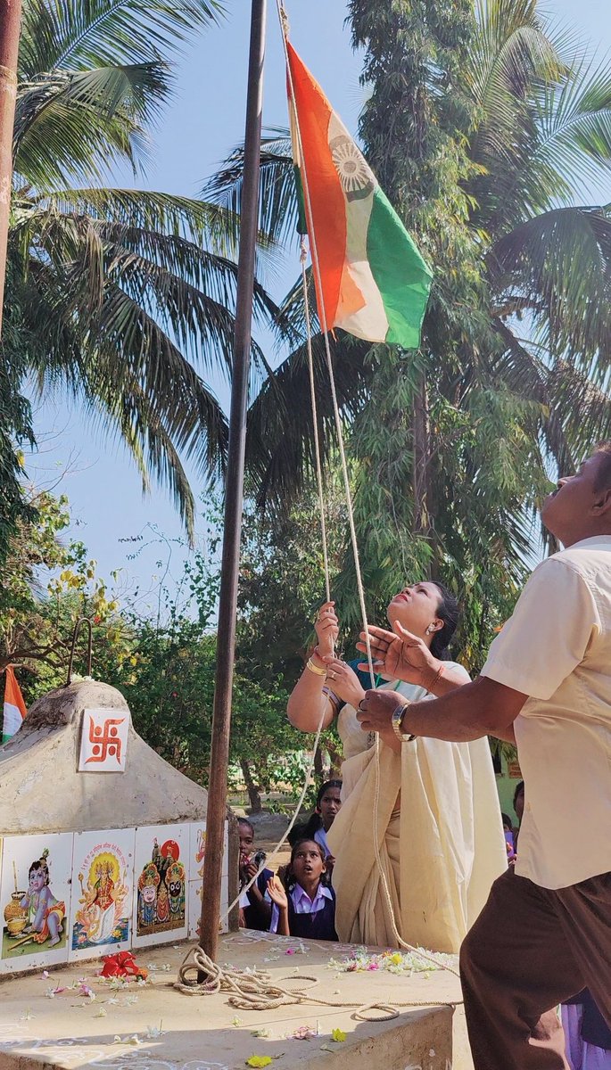 rosalinpatsani's tweet photo. Happy 74th Republic Day 
#JaiHind #RepublicDay #26thjanuary2023 https://t.co/iYKHcTProk