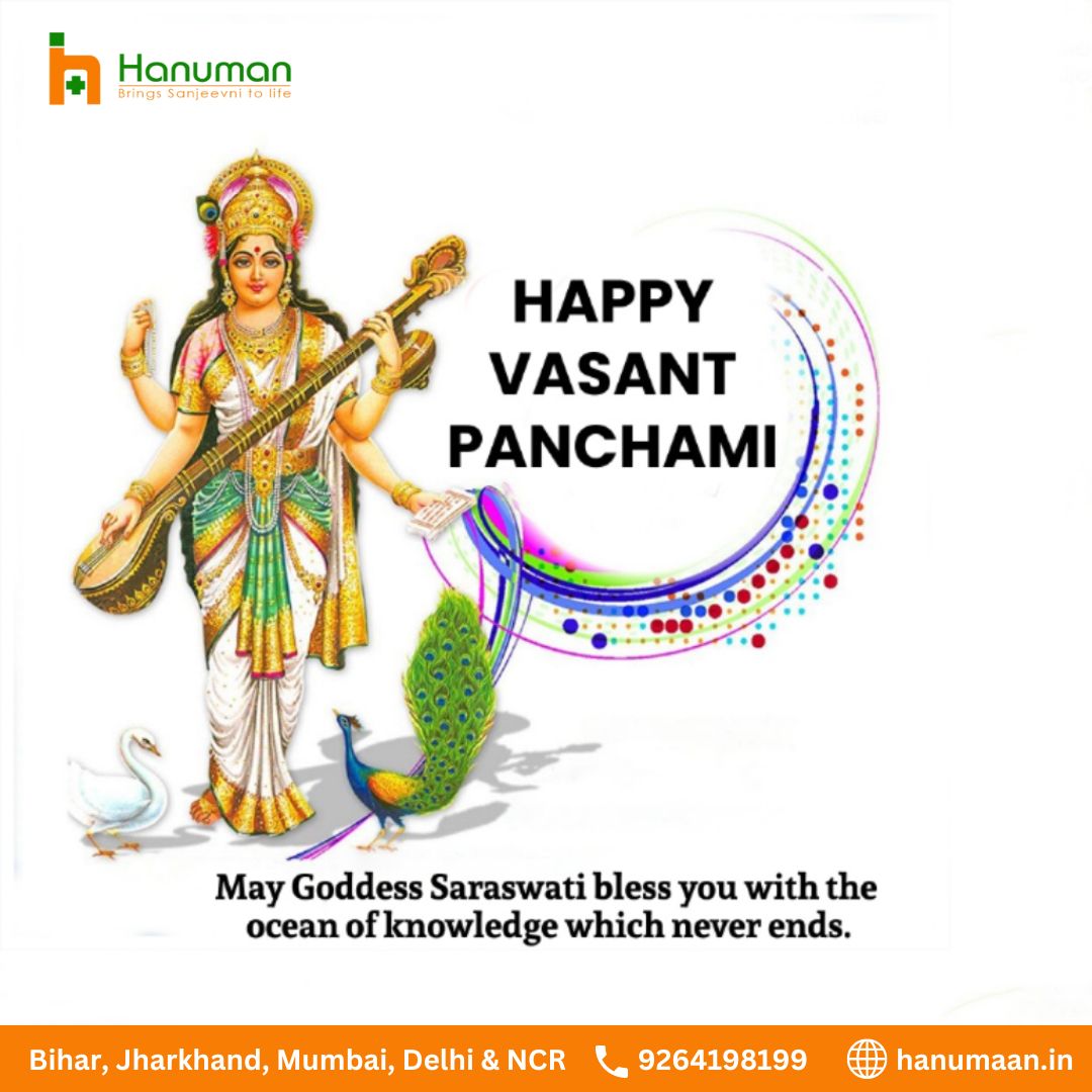 CareHanuman's tweet photo. Wishing everyone a happy and blessed Saraswati Puja. 

May the goddess of knowledge and wisdom bless us all with good health and prosperity. 

#SaraswatiPuja #HanumanAmbulance #WorshipSaraswati #GoddessOfKnowledge #PujaVibes #AmbulanceService #BlessedBySaraswati https://t.co/5rmpcCKwbN