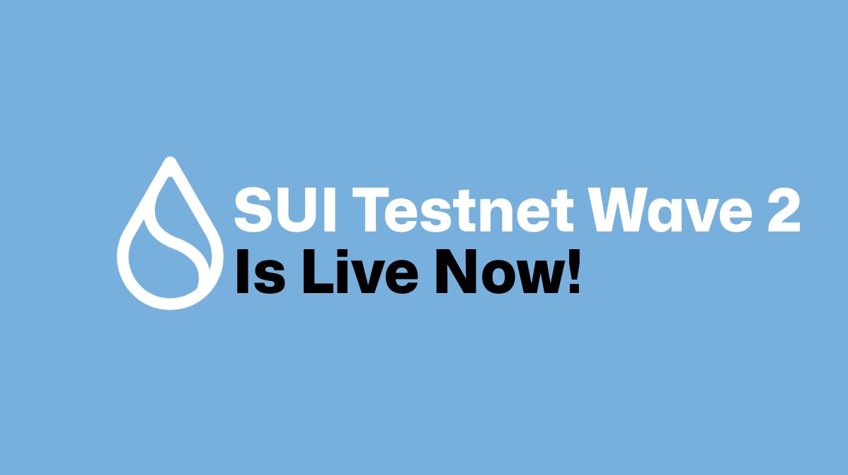 its_airdrop's tweet photo. The SUI Testnet Wave 2 is live!

https://t.co/OYKZ9qrGry

🤺Who can participate?
- End Users
- Validators
- Full Node Operators
- Delegators
- Developers

I will be posting more details about the new $SUI testnet here👉@its_airdrop

GM! https://t.co/cLn0Xp5yKN