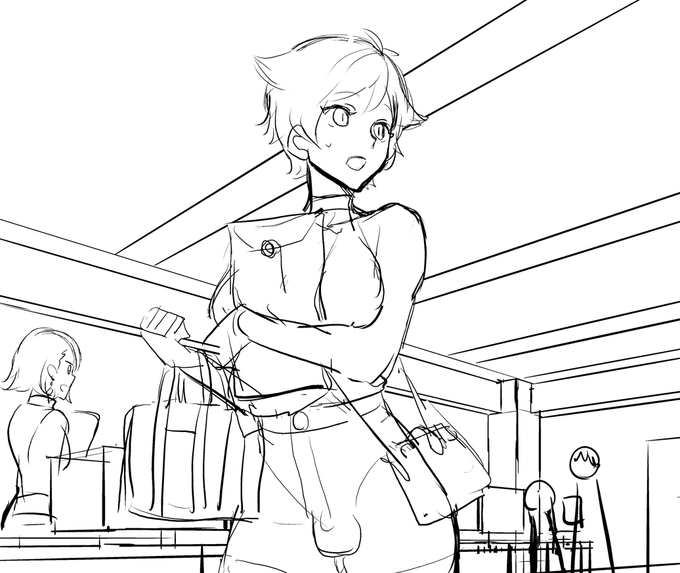 職場見学するたまきchang 