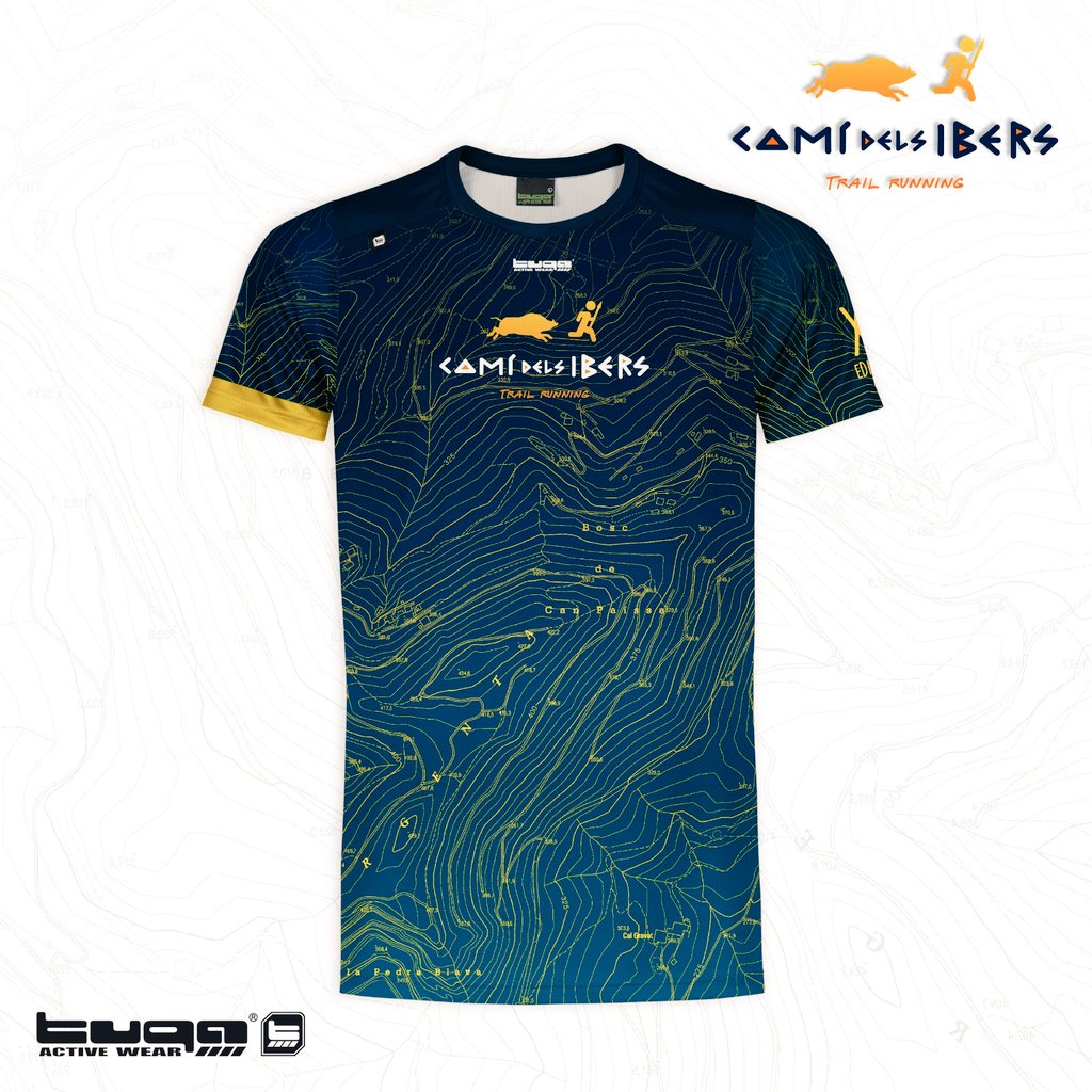 AQUESTA ES LA SAMARRETA DE LA X EDICIÓ AMB COL·LABORACIÓ DEL NOSTRE PARTNER TÈCNIC <a href="/tugawear/">Tuga Active Wear</a>. Inscripcions per la 10a edició "Cursa Camí dels Ibers"
RECORDA QUE SON PLACES LIMITADES!!!
✅ Tres distàncies:
30k⚡️ 20k ⚡️ 13⚡
.🎉 Aquest any serà una edició plena de sorpreses.