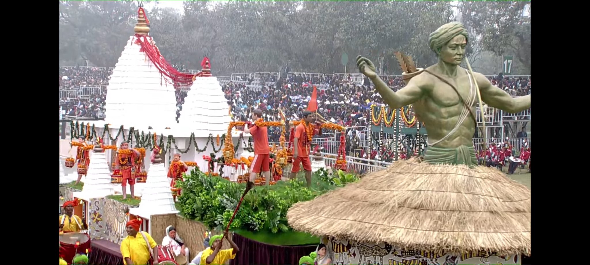 रांची के मोरहाबादी में 9 विभागों ने निकाली झांकी, देखें Photo-9 departments took out tableaux in Morhabadi, Ranchi, see photo