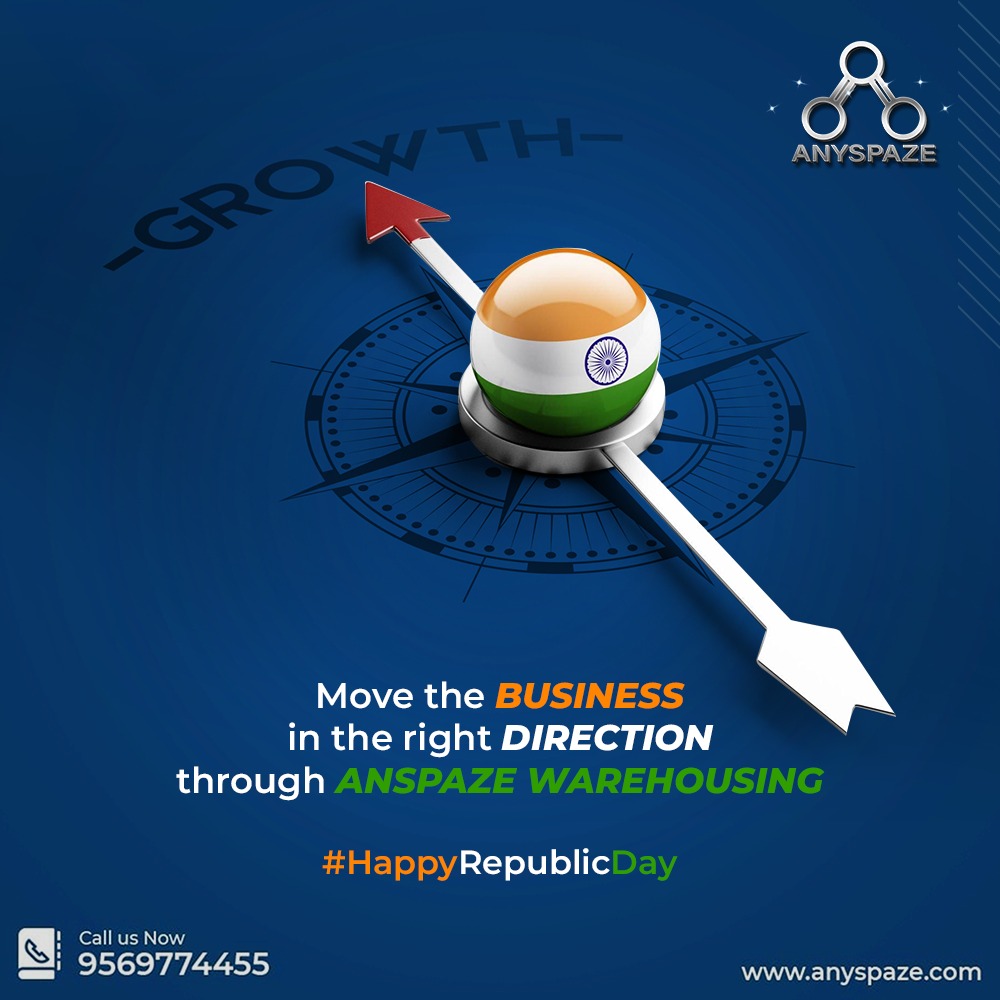 Happy 74th Republic Day 🇮🇳
.
.
.
#republicday #republicdayindia #india #74threpublicday #anyspaze #warehousing #logistics #supplychain #inventory #inventorymanagement #logisticschallenges #warehousechallenges