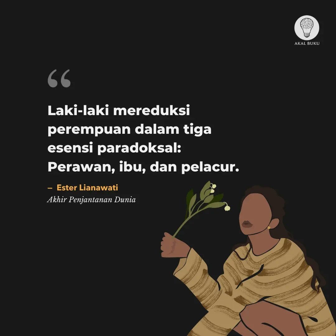 Relasi timpang objek-subjek akan selalu merugikan di salah satu pihak. Padahal perempuan dan laki-laki bisa sama-sama menjadi subjek.