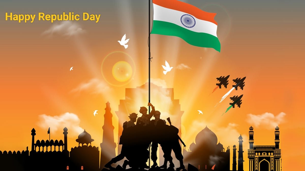 officialmsgfans's tweet photo. Let's pay tribute to the sacrifices made by our freedom fighters &amp; pledge to always raise our Flag high.

Greetings to all on the occasion of #74thRepublicDay. 

#HappyRepublicDay https://t.co/RC7ehFLrGf