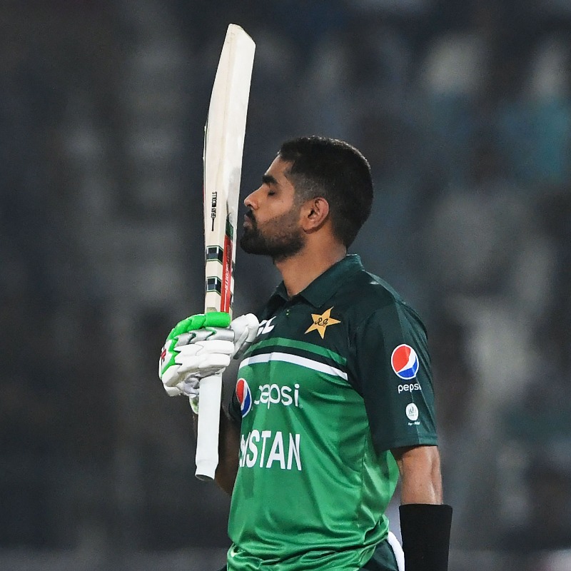 ICC's tweet photo. Domination 👊

For the second year in a row, the Pakistan star has taken home the ICC Men's ODI Cricketer of the Year Award 👏

#ICCAwards